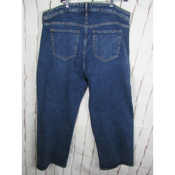 Old Navy Women Jeans Size 20 Blue Extra Highrise Wide Leg - Picture 2 of 5